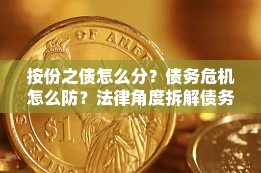 济南按份之债怎么分？债务危机怎么防？法律角度拆解债务分配与风险自保指南