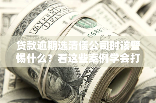 济南贷款逾期选清债公司时该警惕什么？看这些案例学会打翻身仗