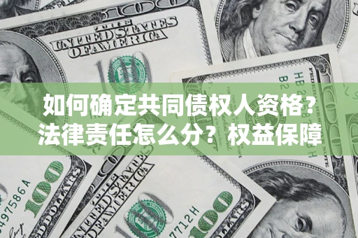 济南如何确定共同债权人资格？法律责任怎么分？权益保障技巧揭秘！