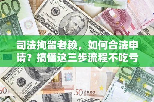 济南司法拘留老赖，如何合法申请？搞懂这三步流程不吃亏！