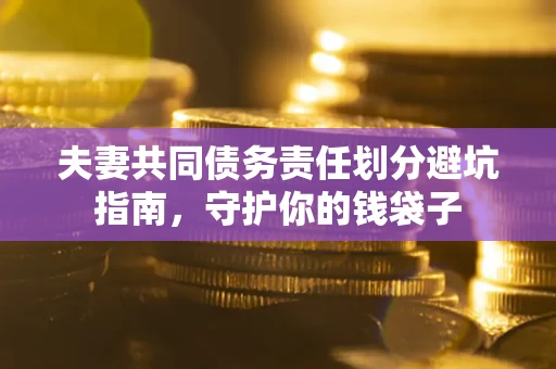 济南夫妻共同债务责任划分避坑指南，守护你的钱袋子
