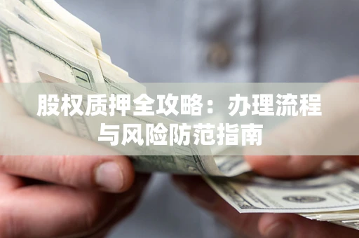济南股权质押全攻略：办理流程与风险防范指南