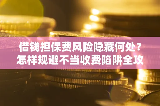 济南借钱担保费风险隐藏何处？怎样规避不当收费陷阱全攻略！