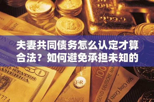 济南夫妻共同债务怎么认定才算合法？如何避免承担未知的债务风险？