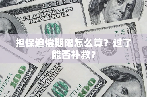 济南担保追偿期限怎么算？过了能否补救？